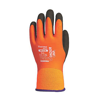 WONDERGRIP WG-338 Latex Coated Cold-proof Waterproof Work Garden Gloves L Size