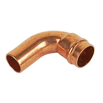 5pack Copper End Feed 15mm x 90° Elbow 