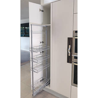 Hafele 4 Shelf Pull Out Larder System, Hafele Cabinet Pull Outs