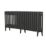 Arroll 460mm x 1114mm 3517BTU Pewter Cast Iron 4 Column Radiator