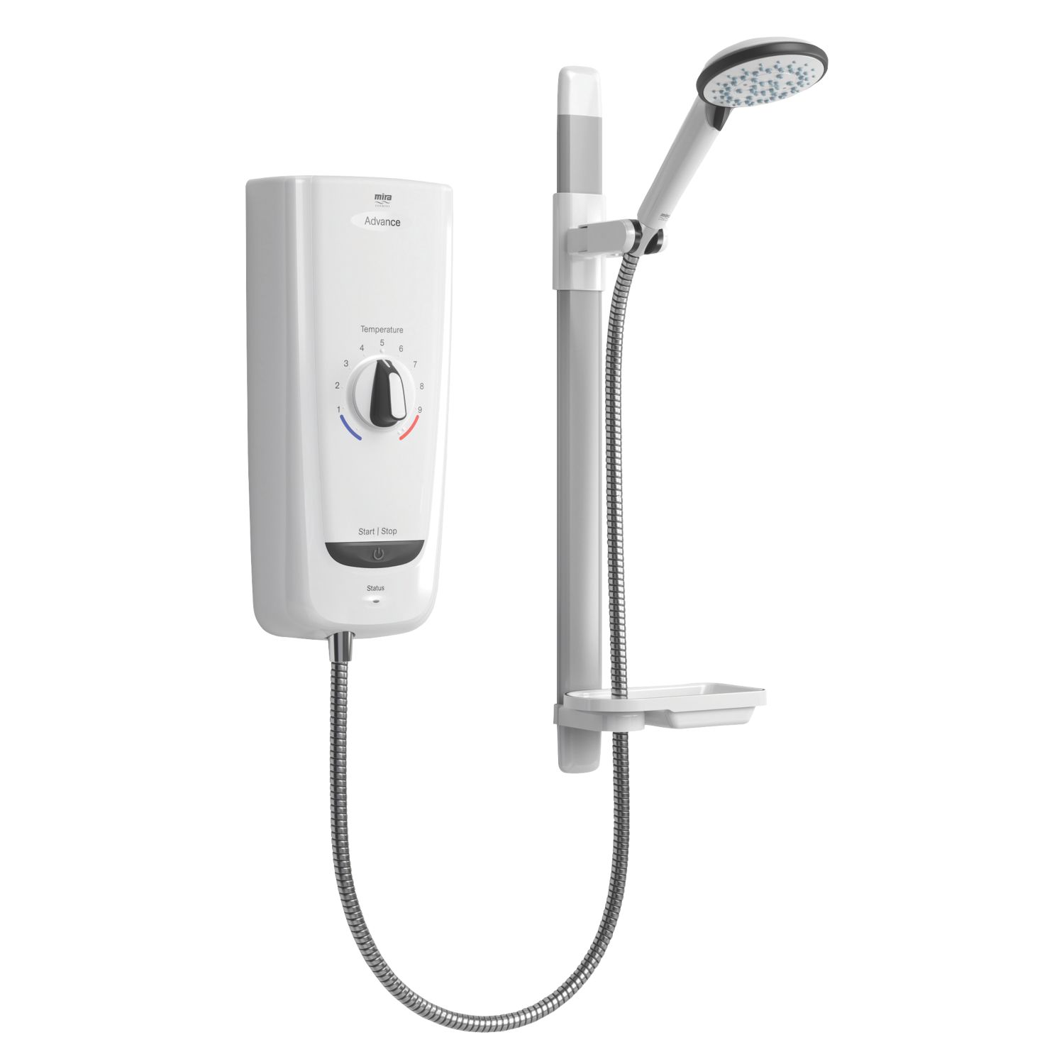 Mira Advance White 8.7kW Thermostatic Electric Shower (1005X)