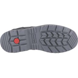 Hunter Thunder Dealer Size 6  Black Water-Resistant Steel Toe Cap Safety Dealer Boots