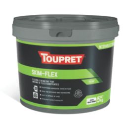 Toupret TTTX14005GB Skim-Flex Flexible Skimcoat Filler 5kg