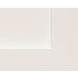 Edwardian 1-Clear Light Primed White Wooden 3-Panel Shaker Internal Door 1981mm x 686mm