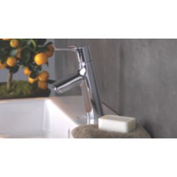 Hansgrohe Talis S 81 Chrome 179mm Standard Lever Mono Basin Mixer Tap  With Pop-Up Waste
