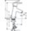 Hansgrohe Talis S 81 Chrome 179mm Standard Lever Mono Basin Mixer Tap  With Pop-Up Waste
