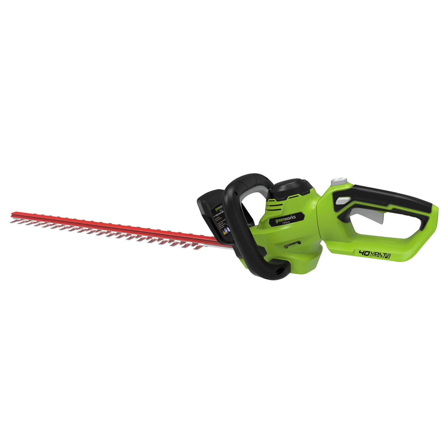 Greenworks GWG40HT61 61cm 40V Li-Ion Cordless Hedge Trimmer - Bare (100HT)
