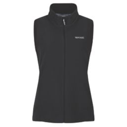 Regatta Sweetness Womens Fleece Bodywarmer Black Size 18