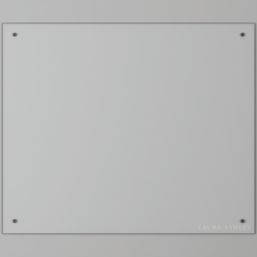 Laura Ashley  Clear with Bronze Caps Kitchen Splashback 900mm x 750mm x 6mm
