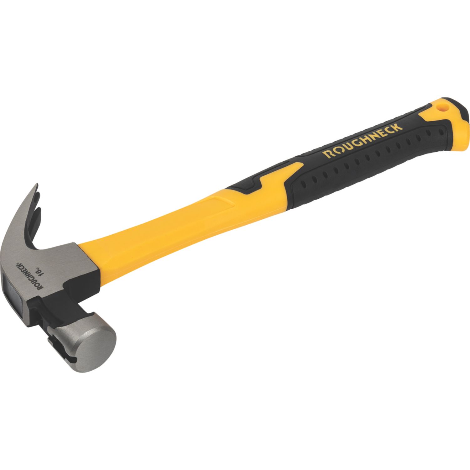 Roughneck Fibreglass Claw Hammer 16oz (0.45kg) (100KF)