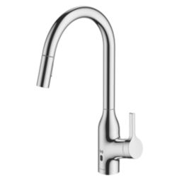Clearwater Amelio AML10CP Battery-Powered Sensor Tap with Twin Spray Pull-Out  Chrome