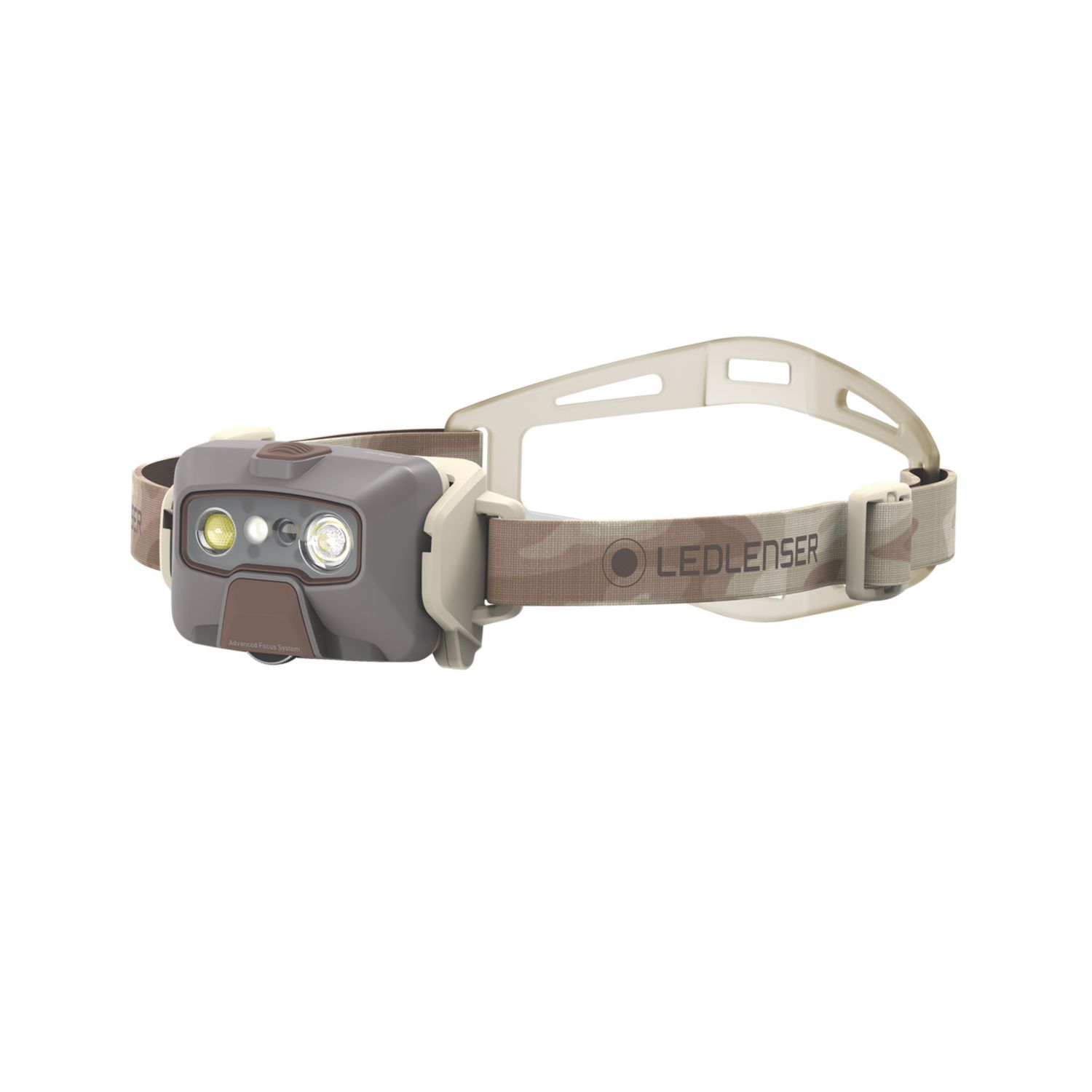 LEDlenser HF6R Signature Rechargeable LED Head Torch Sand 1000lm (100RA)
