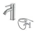 Ideal Standard Ceraline Basin Mixer & Bath Shower Pack