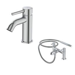 Ideal Standard Ceraline Basin Mixer & Bath Shower Pack