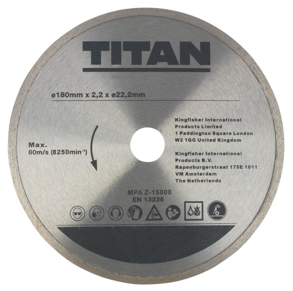 Titan tile cutter blade discount