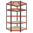 RB Boss Fastlok UDL/PC 5-Tier Metal Garage Shelving Unit 420mm x 750mm x 1800mm
