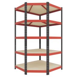 RB Boss Fastlok UDL/PC 5-Tier Metal Garage Shelving Unit 420mm x 750mm x 1800mm