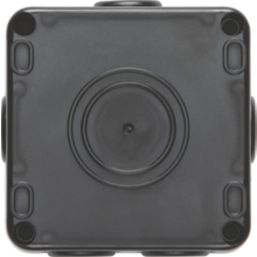 Knightsbridge  IP66 20AX 1-Gang 2-Way Weatherproof Outdoor Switch with LED