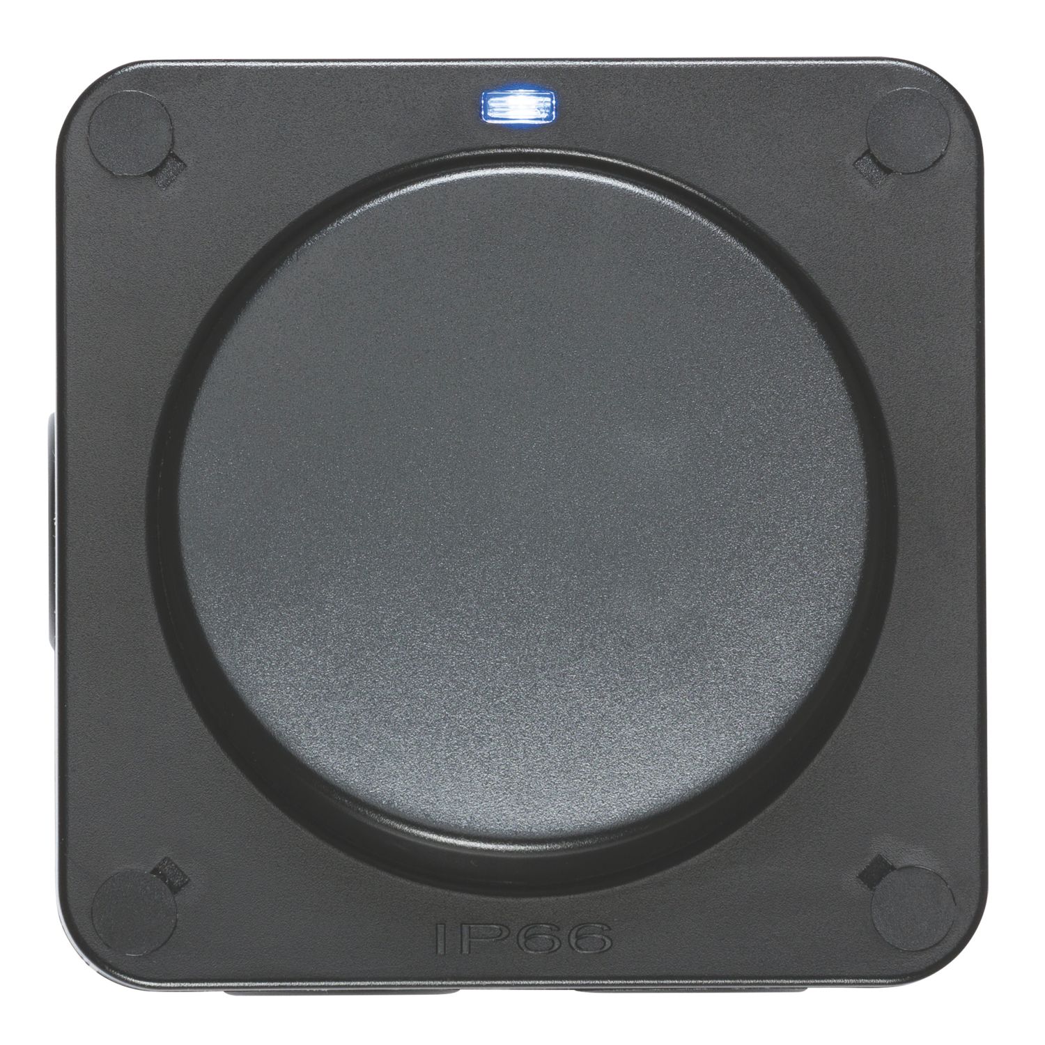 Knightsbridge IP66 20AX 1-Gang 2-Way Weatherproof Outdoor Switch with LED (100VF)