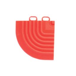 Swisstrax Ribtrax Pro Corner Racing Red 63mm x 63mm 4 Pack