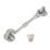 GateMate Cabin Hook Silver 150mm
