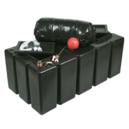 Polytank Cold Water Tank 50gallon (UK) 1190mm x 610mm x 500mm