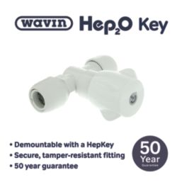 Hep2O HX36/22WS Stop Cock Cold Water 22mm