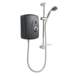 Triton Enrich Black/Chrome 8.5kW  Manual Electric Shower