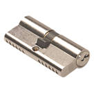 Union 6-Pin Euro Cylinder Lock 35-45 (80mm) Satin Nickel