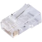 Ideal RJ45 8P/8C Feed-Thru Modular Plugs 100 Pack