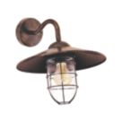 Eglo Melgoa Outdoor Wall Light antique copper