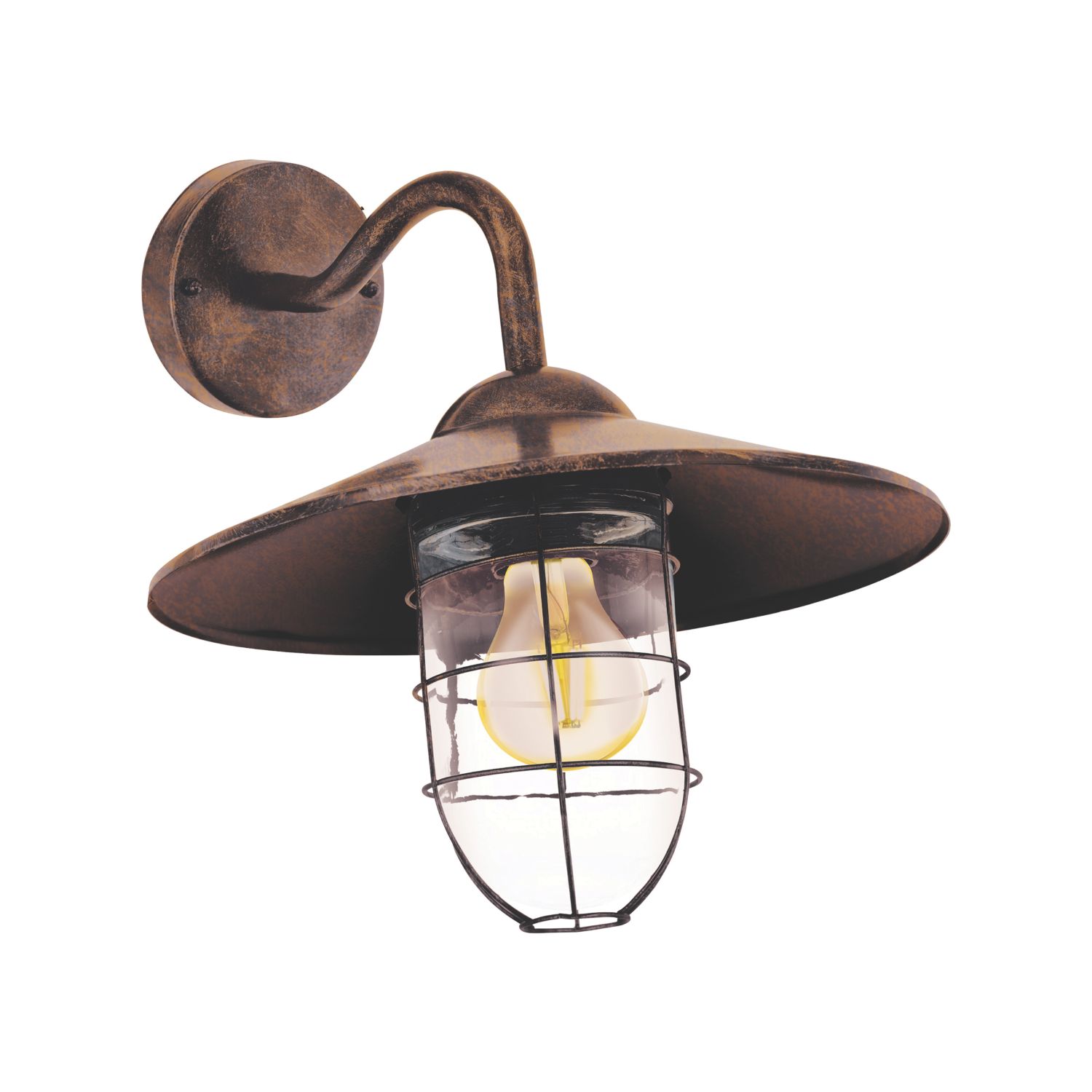 Eglo Melgoa Outdoor Wall Light antique copper (101CV)