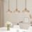 Eglo Valdiola Pendant Light Sandy/Brushed Brass