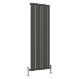 Reina Harley Single 1600mm x 560mm 3251BTU Anthracite Vertical Designer Radiator