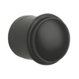 Security Solutions Cylinder Door Stop 31 x 37.5mm Matt Black