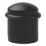 Security Solutions Cylinder Door Stop 31 x 37.5mm Matt Black