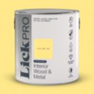 LickPro 2.5Ltr Yellow 06 Satin Water-Based Trim Paint