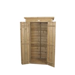 Forest  3' 6" x 2' (Nominal) Pent Shiplap T&G Timber Tool Store with Assembly