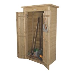 Forest  3' 6" x 2' (Nominal) Pent Shiplap T&G Timber Tool Store with Assembly