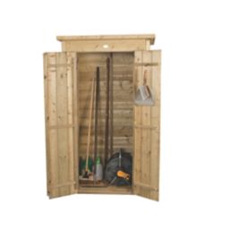 Forest  3' 6" x 2' (Nominal) Pent Shiplap T&G Timber Tool Store with Assembly