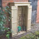 Forest  3' 6" x 2' (Nominal) Pent Shiplap T&G Timber Tool Store with Assembly