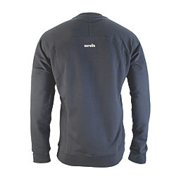 Scruffs  Eco Worker Sweatshirt Navy Small 43.7" Chest