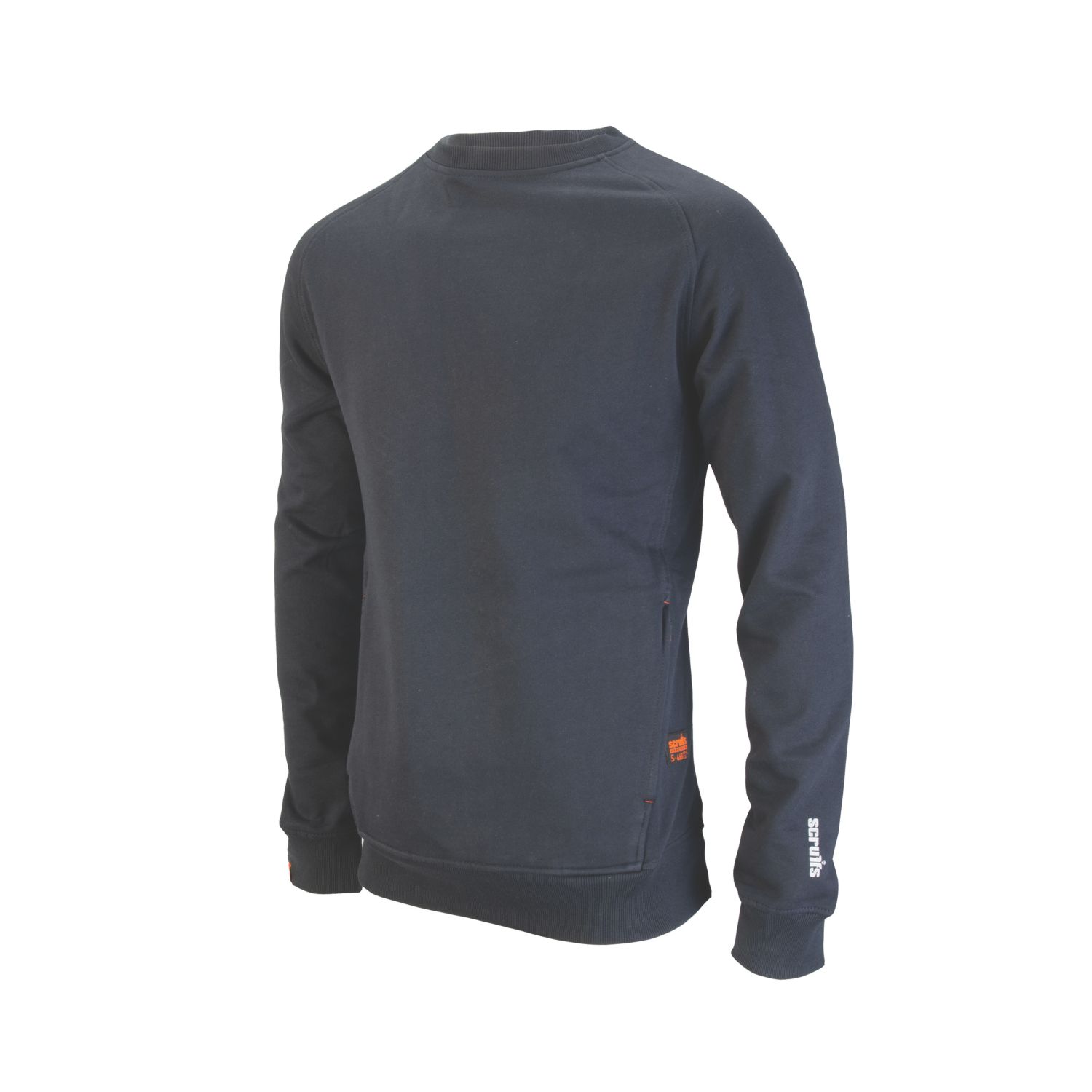 Scruffs Eco Worker Sweatshirt Navy Small 43.7" Chest (101RT)