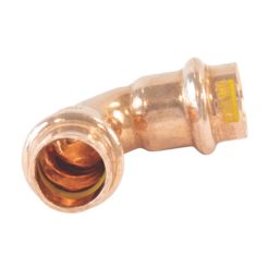 Conex Banninger B Press Gas  Copper Press-Fit Equal 90° Bends 15mm 10 Pack
