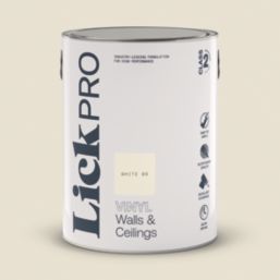 LickPro  5Ltr White 05 Vinyl Matt Emulsion  Paint