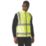 Regatta Pro Zip Collar Vest Hi-Vis Vest Yellow 3X Large 50" Chest