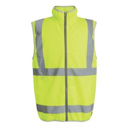 Regatta Pro Zip Collar Hi-Vis Vest Yellow 3X Large 50" Chest