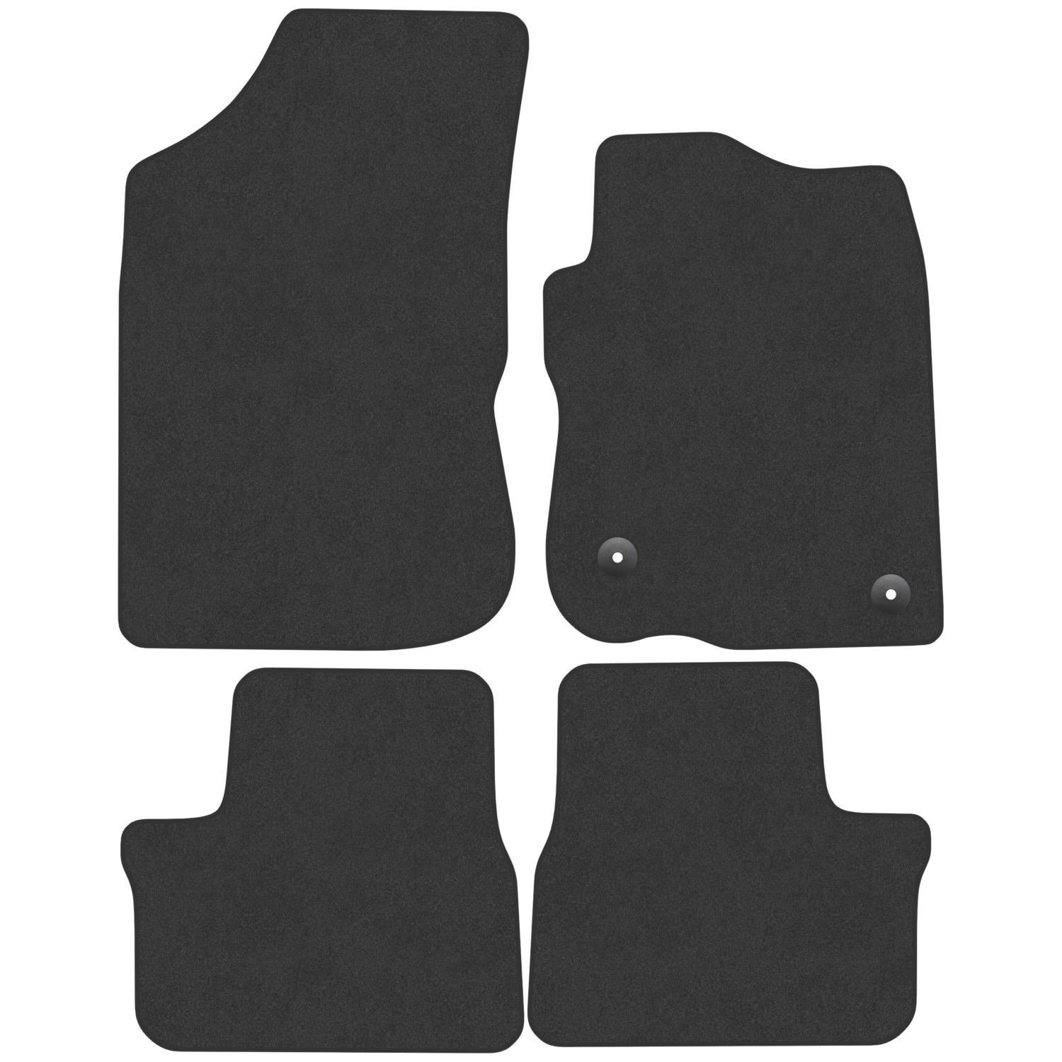 Car Mat Co. Peugeot 2008 2013 - 2020 Carpet & Rubber Car Mats 4 Piece Set (101VV)