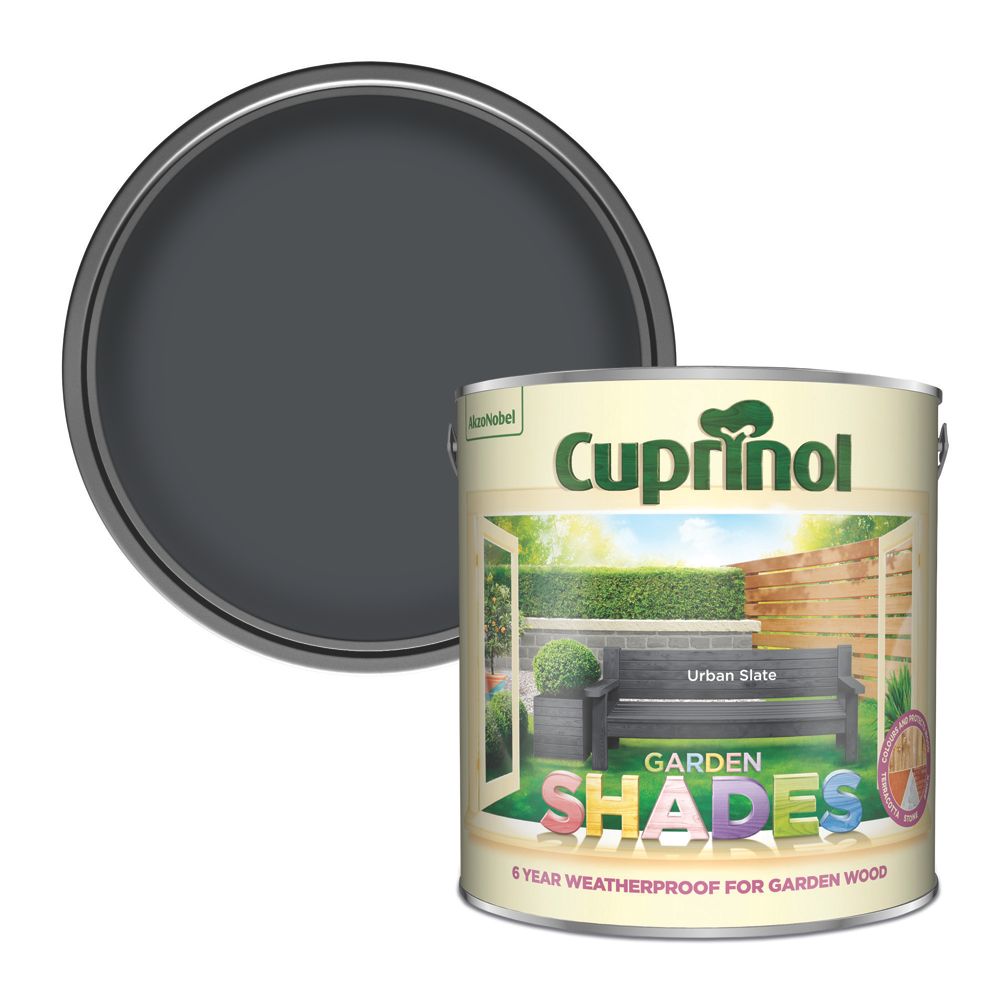 Cuprinol urban deals slate fence paint