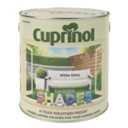 Cuprinol 2.5Ltr White Daisy Matt Garden Paint